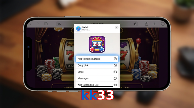 Game list for Kk33 ios section