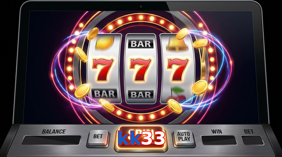 Main screen of Kk33 slots page for PK players